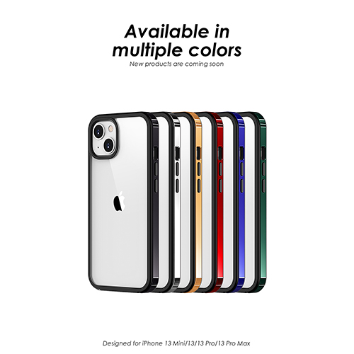 Сияющая металлическая рамка с телефоном из ТПУ